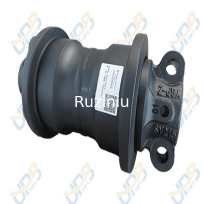 SY215 / SY235 Suku Cadang Undercarriage Excavator Mendukung Roda 10999958 13289070