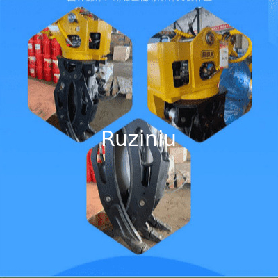 Suku Cadang Sany Excavator Hidrolik Rotary Wood Grabber Untuk Excavator 7 Ton