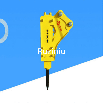 Suku Cadang Excavator SY115 Crushing Hammer SYB50 Tipe Segitiga Batang 100 Bit