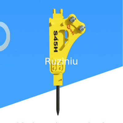 SYB16 Triangular Type Hammer Crusher Spare Parts 45 Bit Rod Untuk SY16