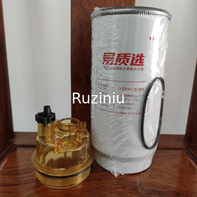 60205961/60350360 Sany Fuel Filter Oil-Water SY215C8/SY235C8/SY305C8/SY335C8/SY365C8 Berlaku Untuk 6D34/6HK1