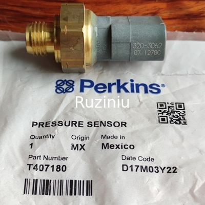 T407180 Suku Cadang Mesin Perkins 320-3062 Sensor Tekanan Oli Perkins