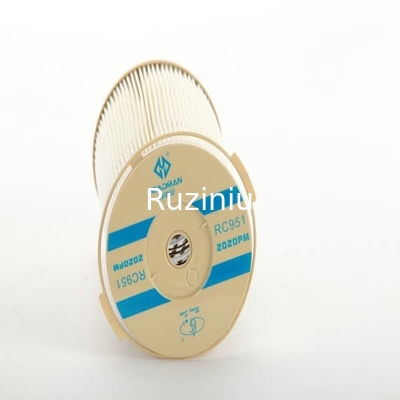 60249072 Suku Cadang Ekskavator Penambangan Elemen Filter Bahan Bakar RC951 122 * 17/50 * 241