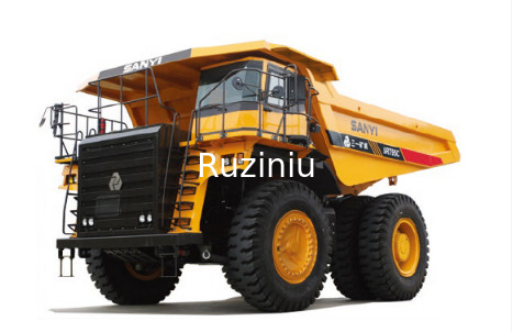 SRT95C Mining Dump Truck 783kW Kapasitas Beban 95t untuk transportasi material
