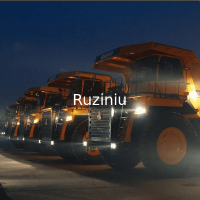 SRT95C Mining Dump Truck 783kW Kapasitas Beban 95t untuk transportasi material