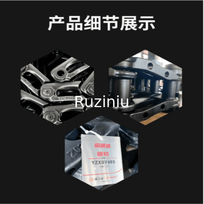 SY75 10786231 Suku Cadang Undercarriage Excavator 39 Rantai Track Chain Excavator
