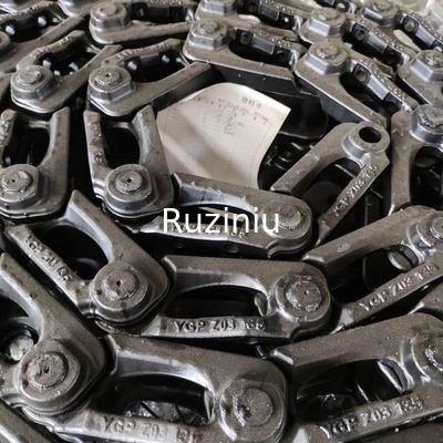 SY135 10786241 Bagian Undercarriage Excavator Rantai Track Rantai Excavator 44